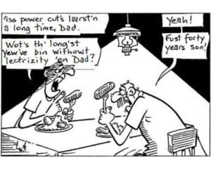 Cartoon - Power-cut